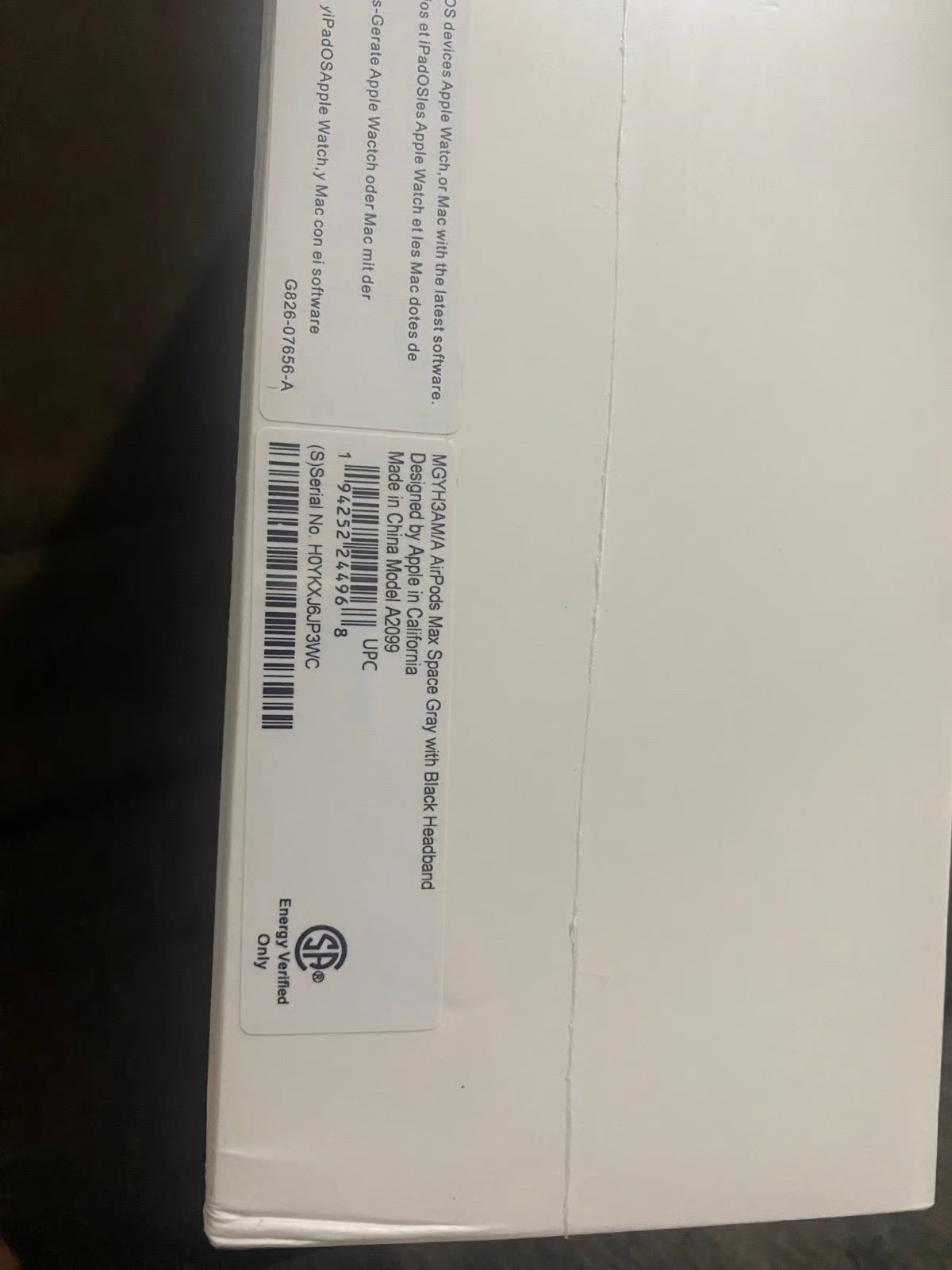 BRAND NEW AirPods Max Space Grey 1Q69