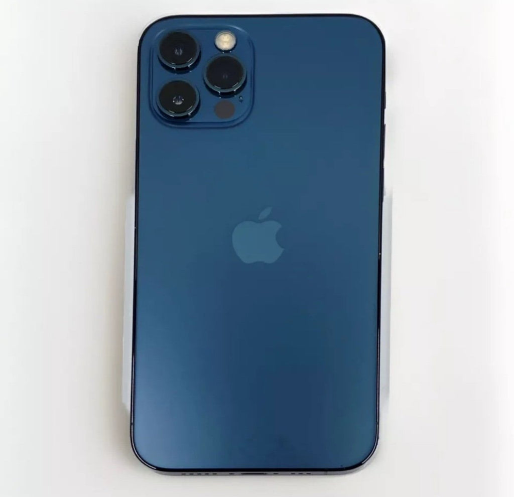 Apple iPhone 12 Pro 256GB Pacific Blue - UNLOCKED - Battery Replaced in 2023 3A79