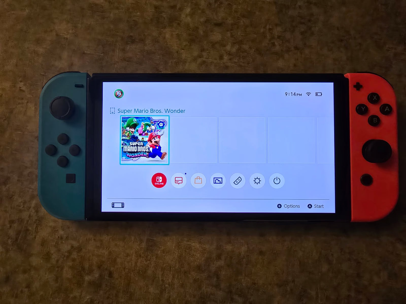 Nintendo Switch oled console with games 2P69