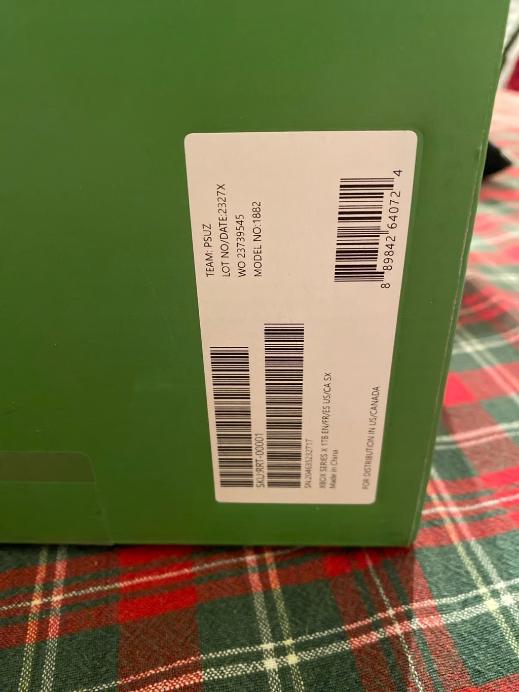 Xbox Series X 1TB Microsoft Video Game Console New READ 5D63