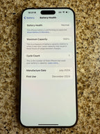 NEW iPhone 15 Pro Max UNLOCKED 8C25