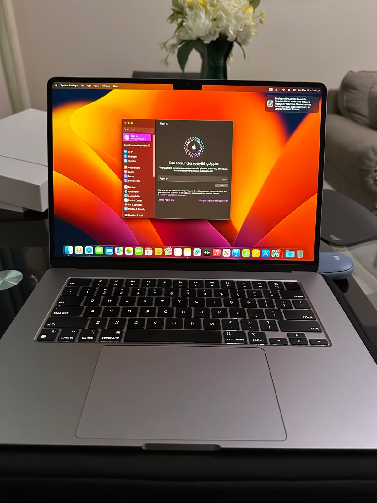 MacBook Air m2 15 inch 7F55