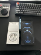 iphone 12 pro max phone unlocked 512GB Pacific Blue 5T91