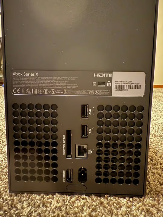 Xbox Series X Console and Controller 3J23