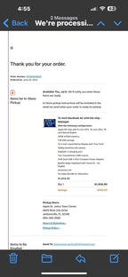 Almost 50% off Like New 15-inch MacBook Air with M2 chip - Midnight with two pro 9N99