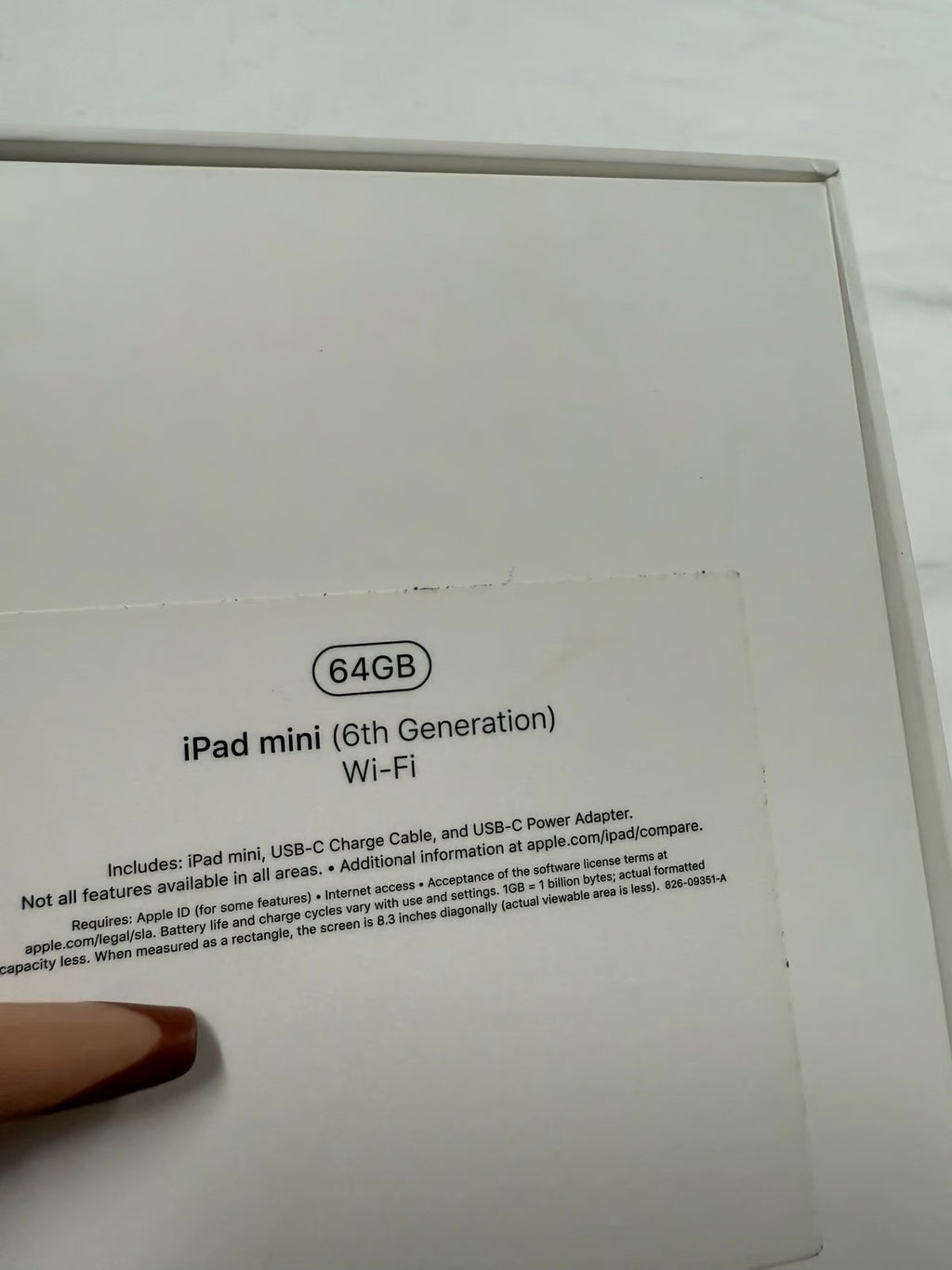 Apple iPad Mini 6th Generation 3M23