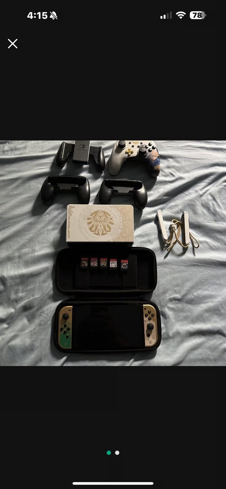 Nintendo Switch Oled Zelda edition 1M67