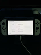 Nintendo Switch OLED Bundle + Pokemon Arceus + Pokemon Scarlet + More 9O85