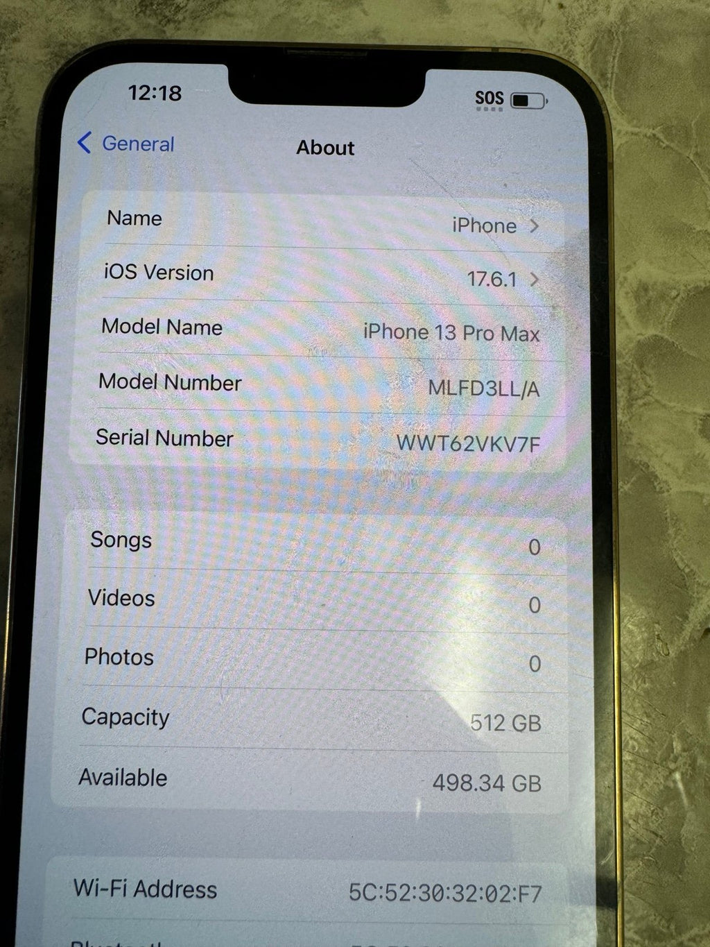 Apple iPhone 13 Pro Max 9K87