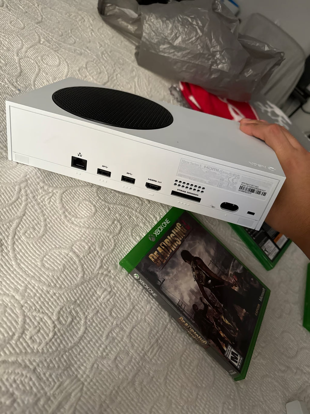 Xbox Series S Digital Edition White 500 GB Console and accessories 5Z27