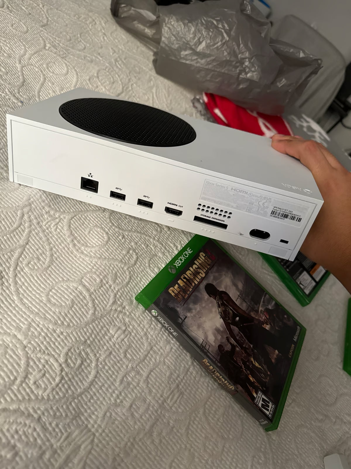 Xbox Series S Digital Edition White 500 GB Console and accessories 5Z27