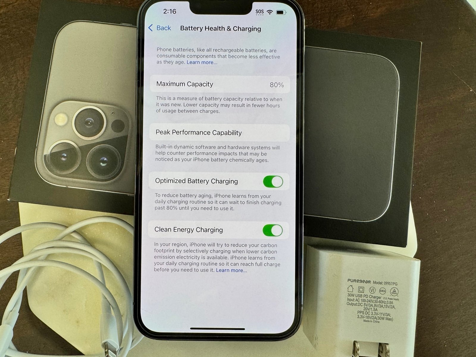 *UNLOCKED* APPLE IPHONE 13 PRO 128GB SIERRA BLUE 2M77