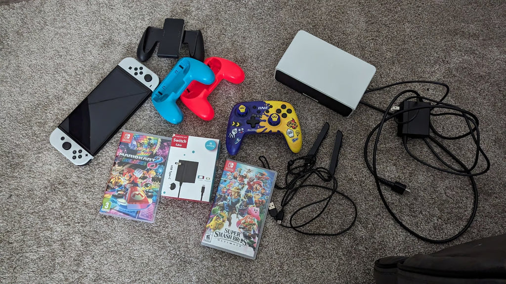 Nintendo switch oled bundle 8S21