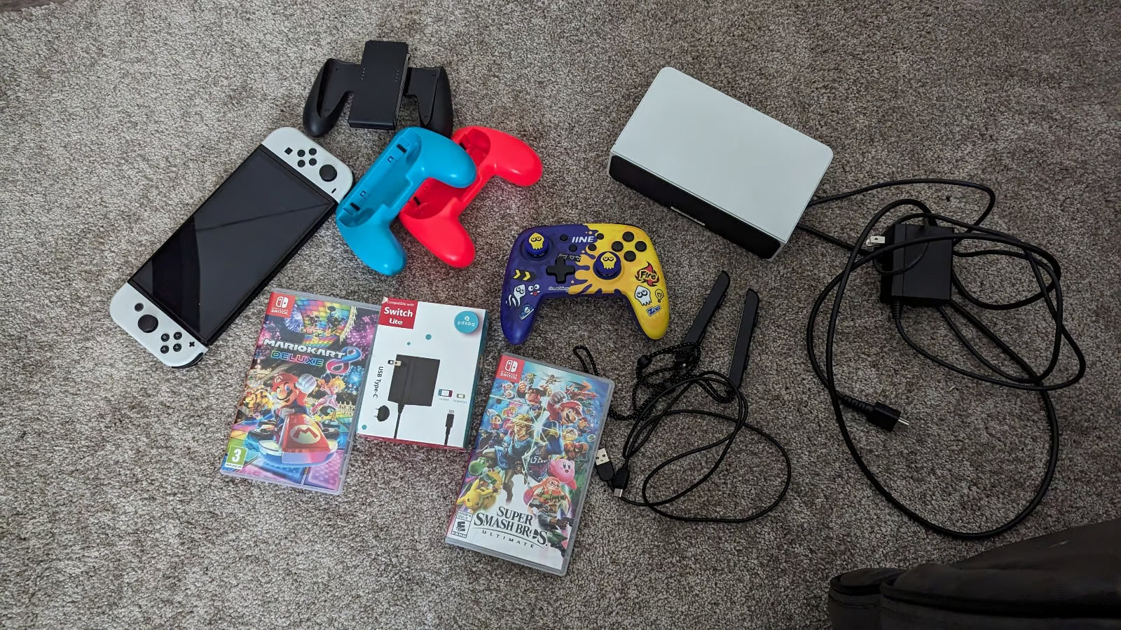 Nintendo switch oled bundle 8S21