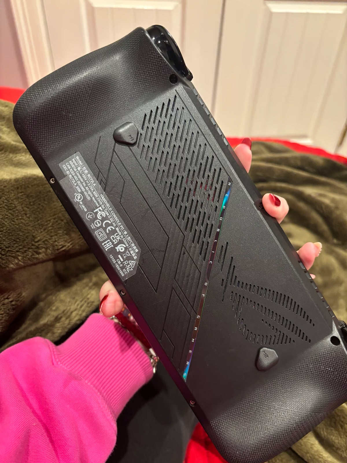 ASUS ROG Ally X 7"" 120Hz FHD 1080p Gaming Handheld 5P52