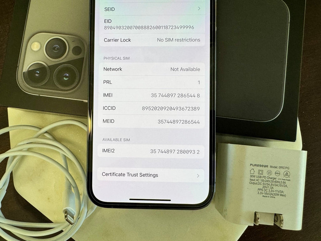 *UNLOCKED* APPLE IPHONE 13 PRO 128GB SIERRA BLUE 2M77