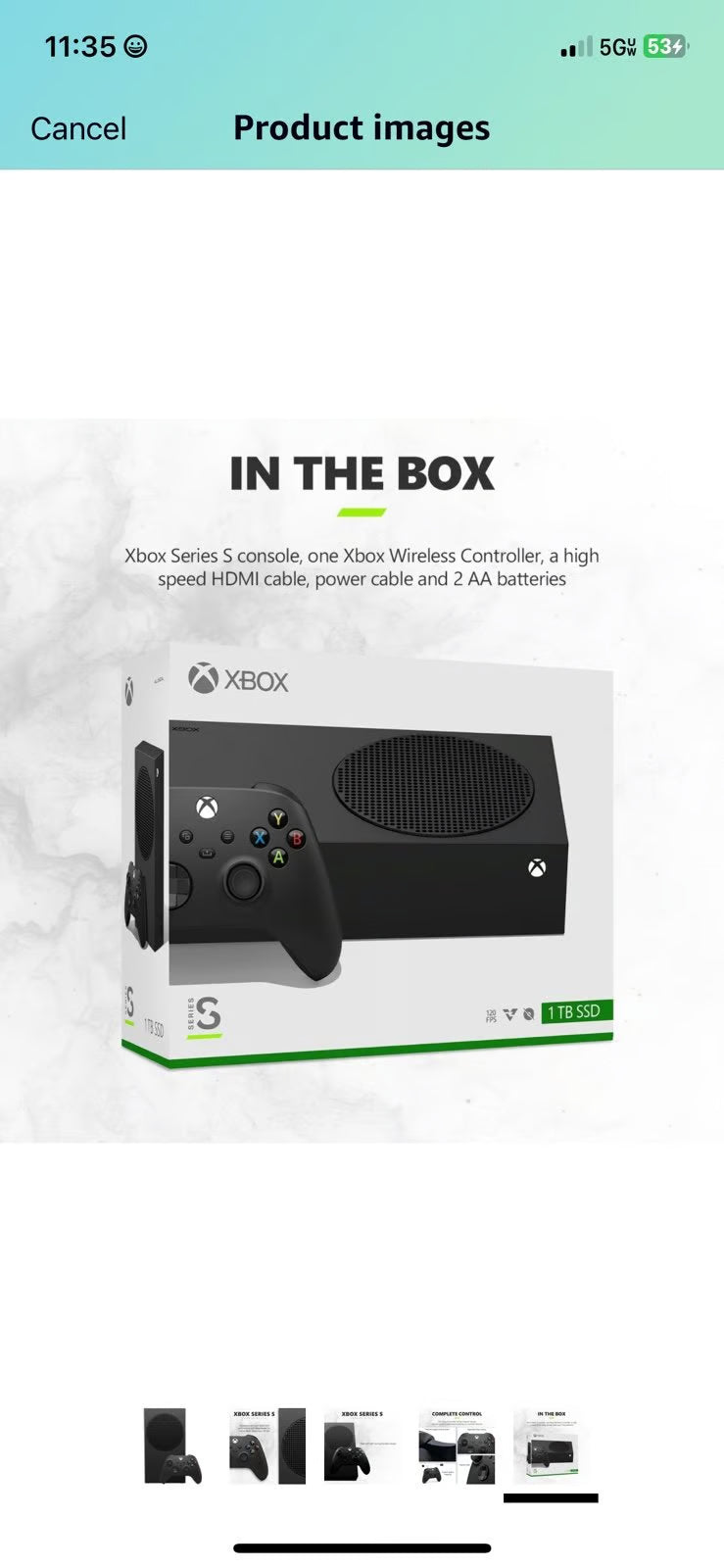 Microsoft Xbox Series S 1TB 9E26