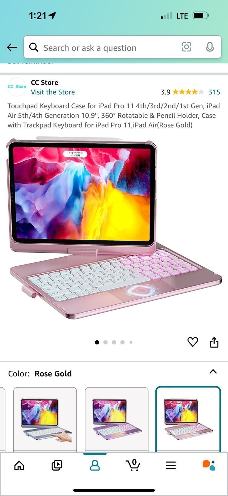 iPad Pro 11�?3rd Generation (2021) BUNDLE! Includes�?6E79