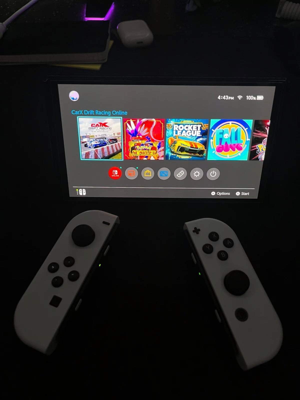 Nintendo Switch OLED White In Box 3N65