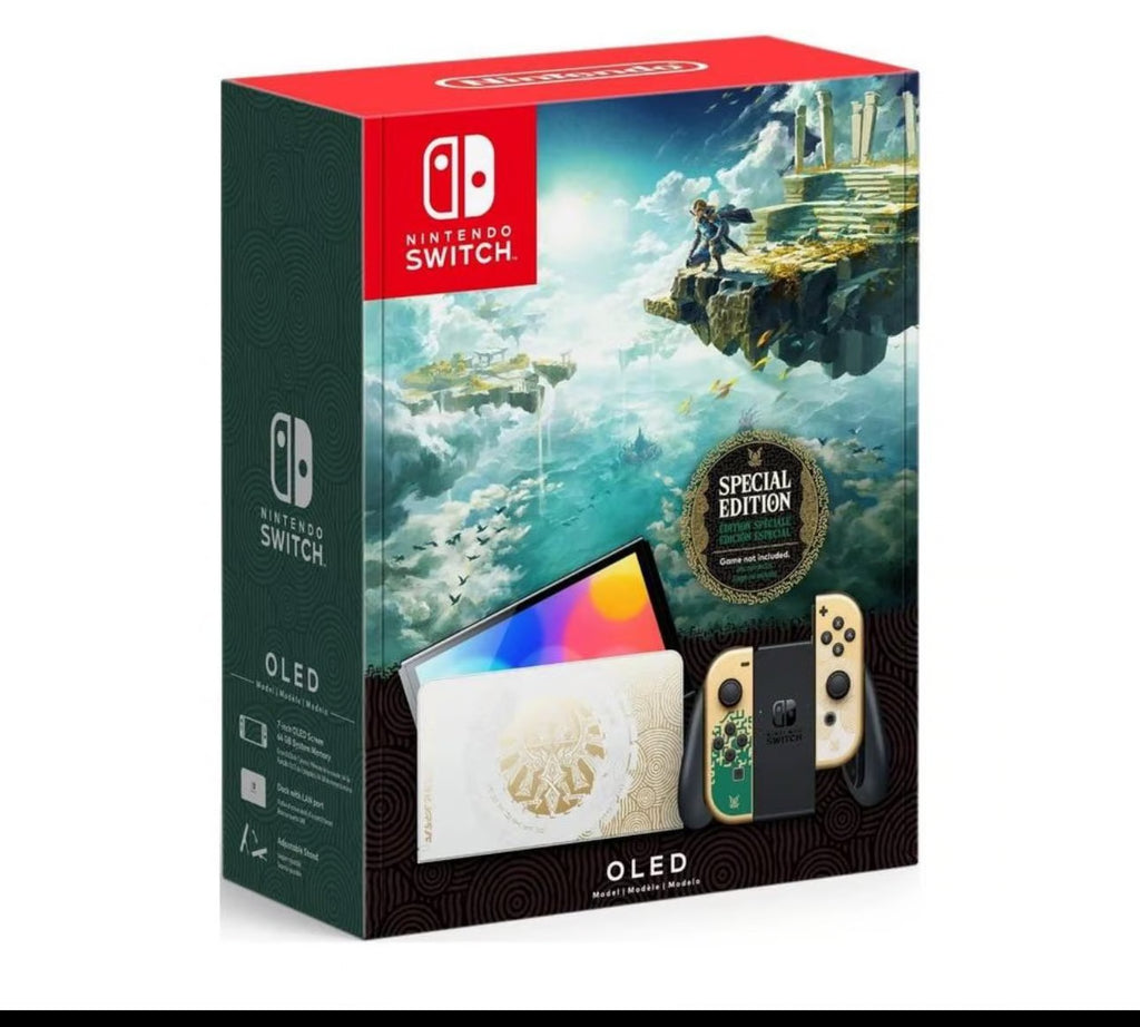 NEW) Nintendo Switch OLED Console - Zelda: Tears of the Kingdom Edition 1E73