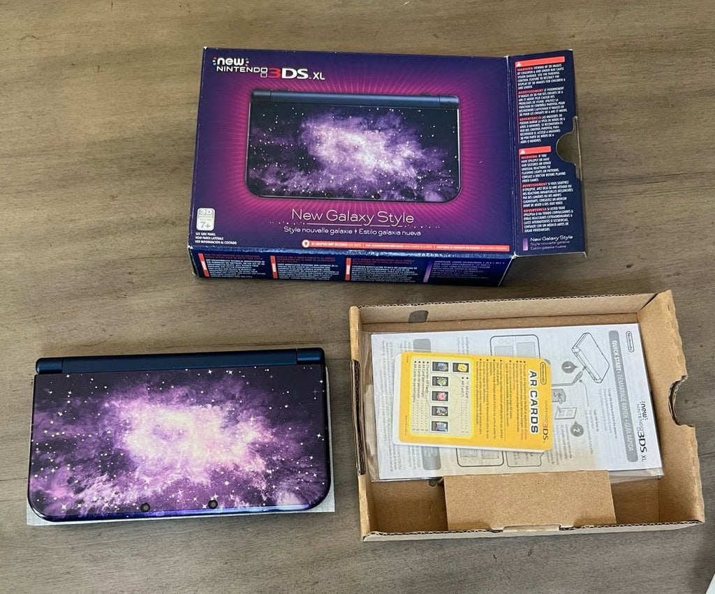 Nintendo 3DS XL Galaxy Edition Handheld System - Purple-Minor Flaw