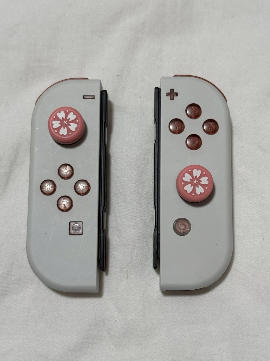 Nintendo Switch OLED custom pink white 7M13