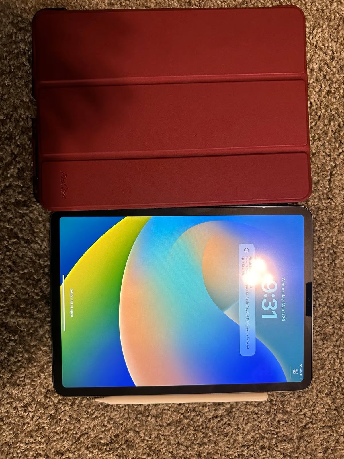 ipad pro 11 inch 256gb 3rd generation with Apple Pencil 5V71