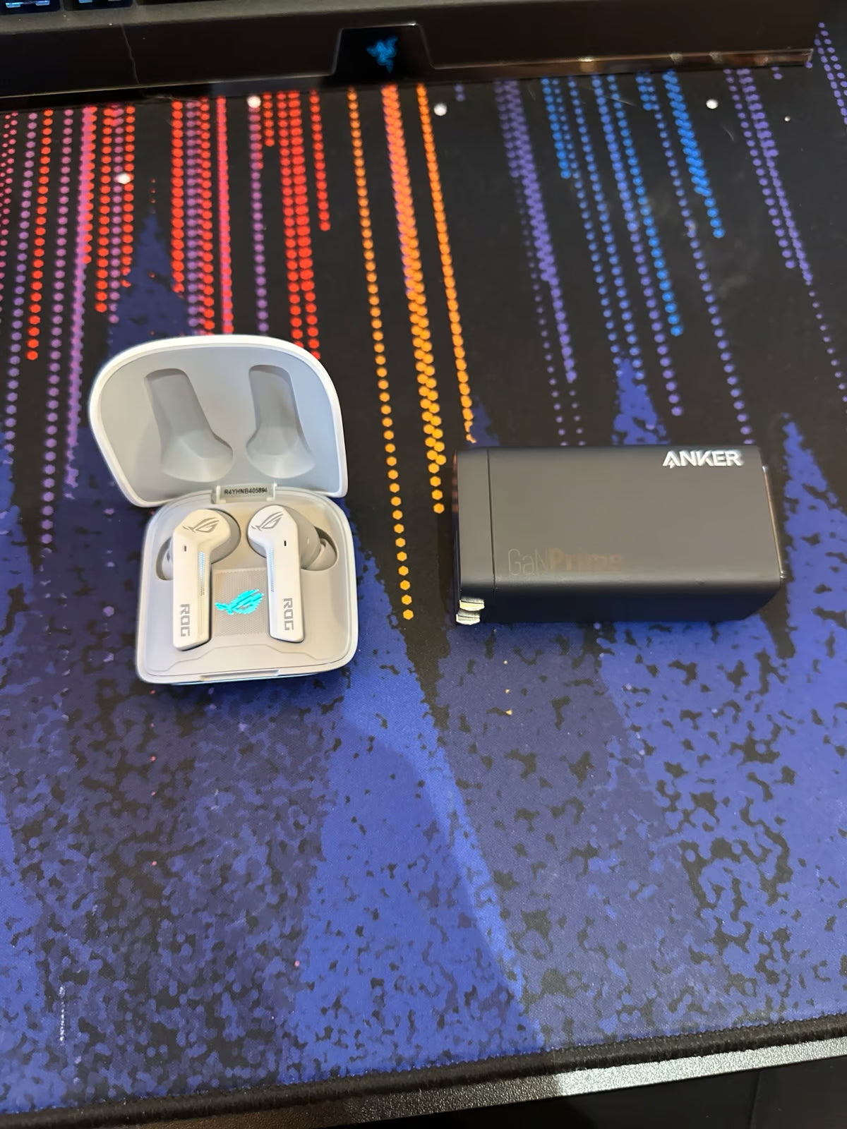 ASUS ROG Ally X with ROG Cetra Wireless Headphones 3R87