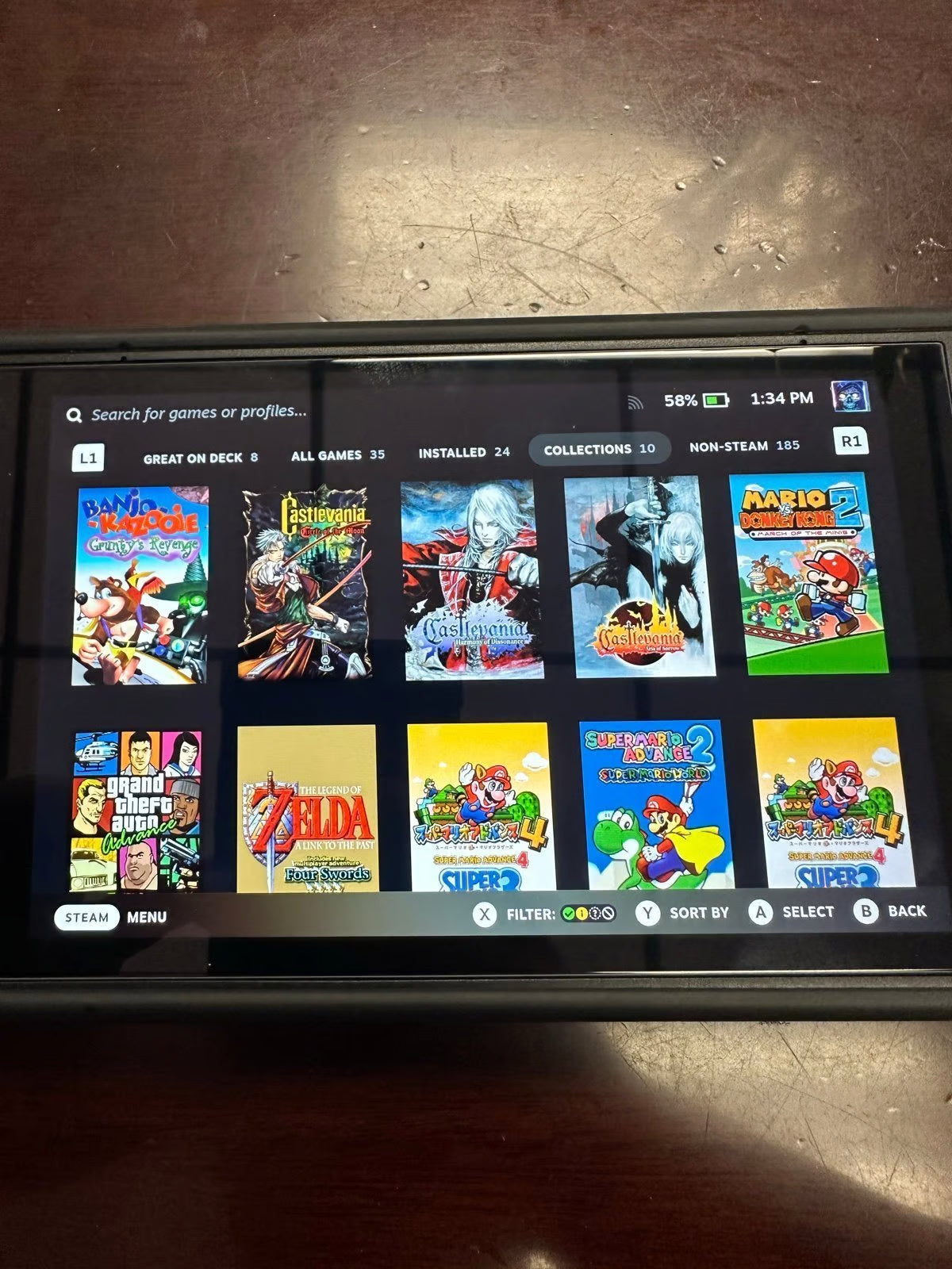 Valve Steam Deck LCD 256gb + 1tb Micro SD Card LIKE NEW! 8S33