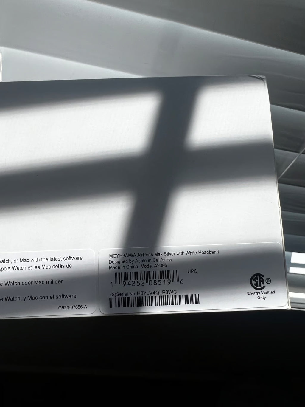 Apple AirPods Max with Smart Case in Silver 5F52