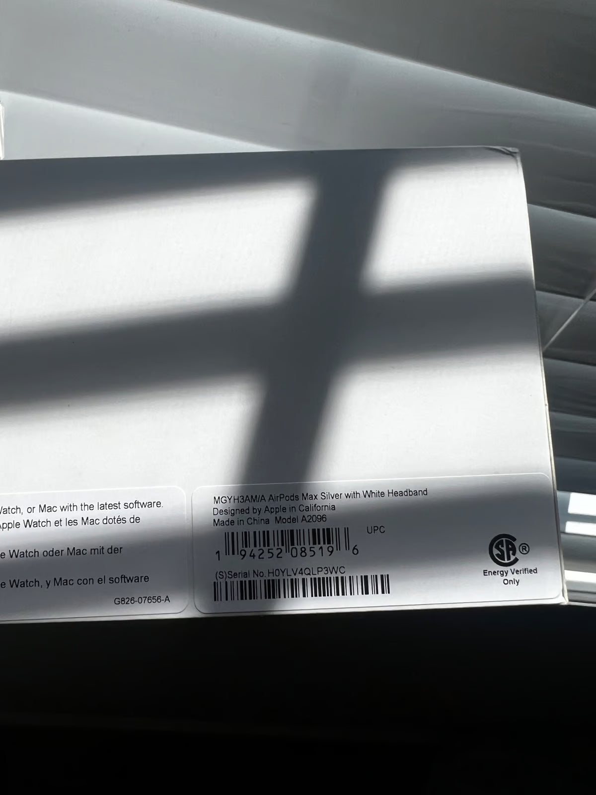 Apple AirPods Max with Smart Case in Silver 5F52