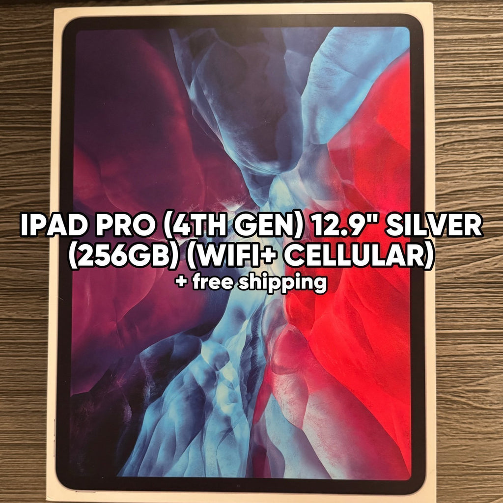 Silver iPad Pro 12.9 inch (4th Generation - 2020) (256GB + Wifi + Cellular) 6L63