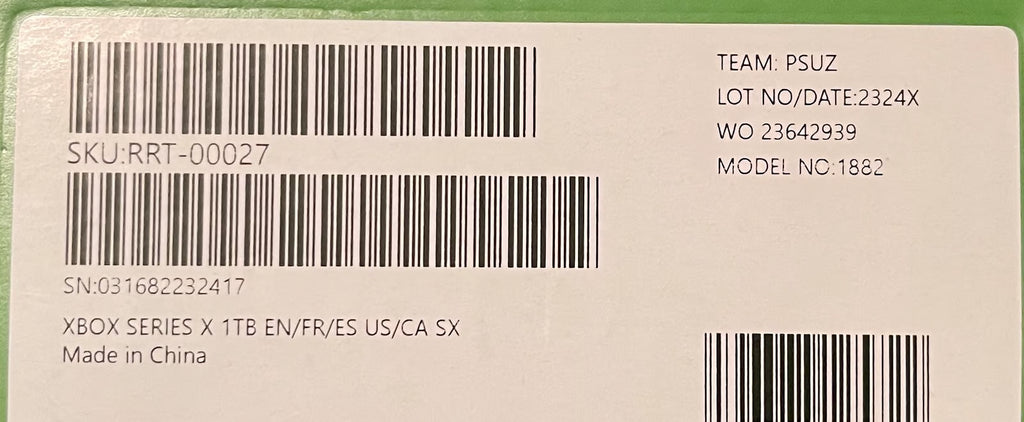 Xboxone Series X Console With Controller 7G35