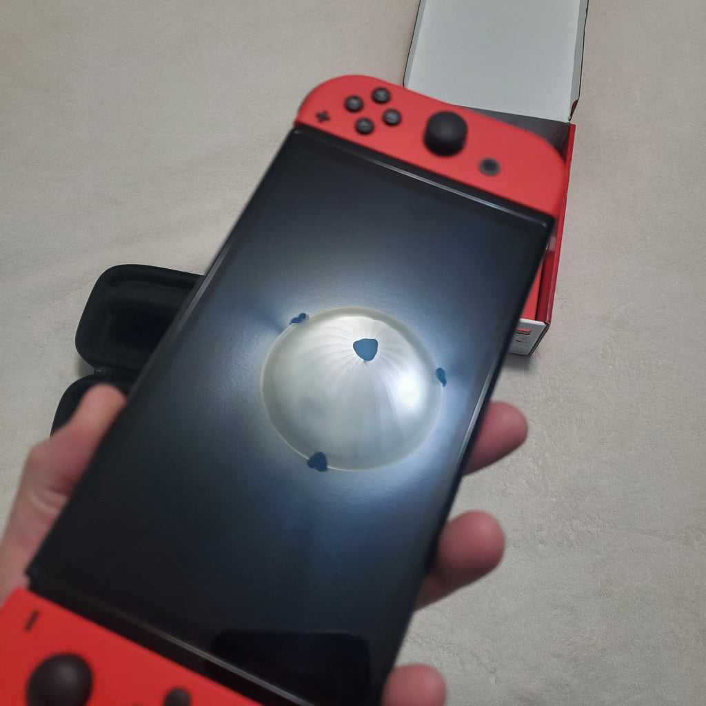 Nintendo switch oled mario with hekate rp-2040 128gb memory and all games free 1B21