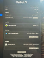 Apple Macbook Air 15in. M3 256GB SSD 2024 Model 8R83