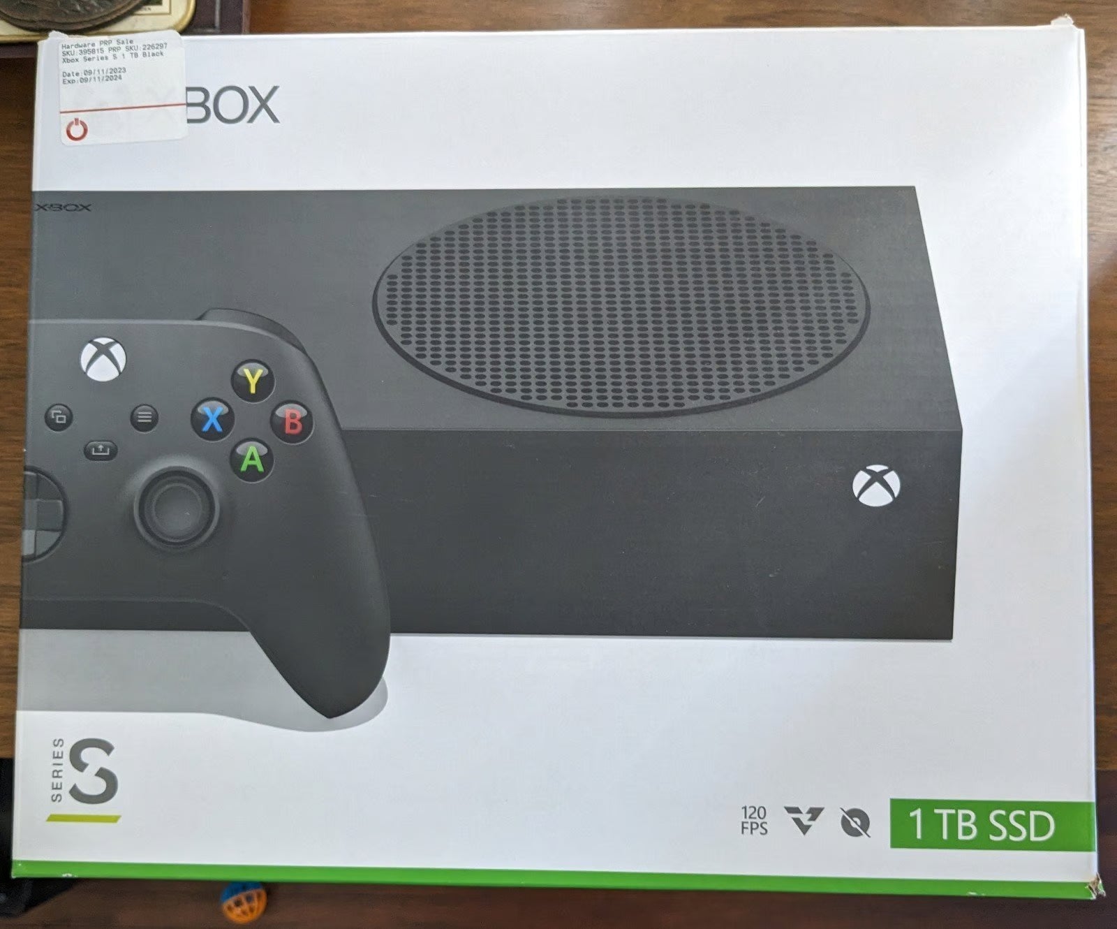 Xbox Series S 1tb Console and 1 Black Remote In Box 5M15