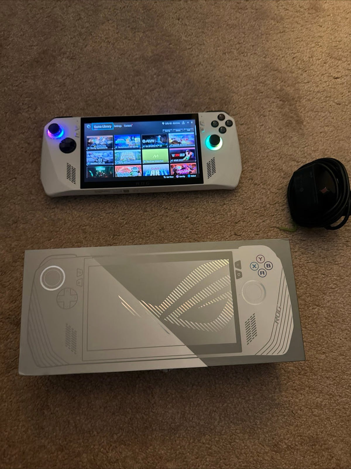 ASUS ROG Ally Z1 Extreme + Upgraded WD SN740 2TB NVMe 7N57