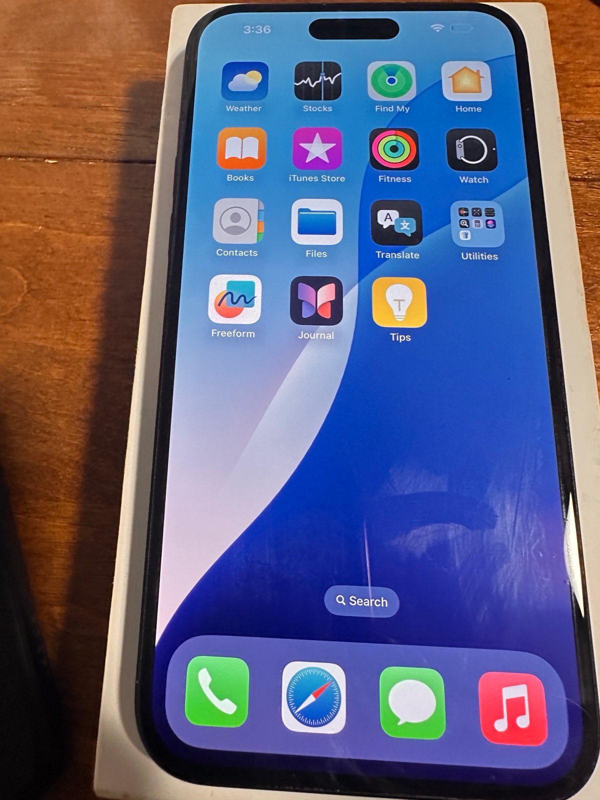 iPhone 15 Plus 128GB Black Titanium -Carrier Unlocked- Clean IMEI iCloud Off 7B63