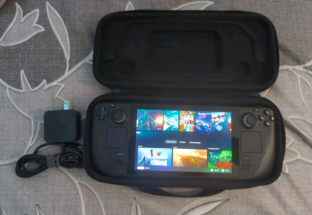 Valve Steam Deck LCD 512gb Upgraded Gaming Handheld Grade A+ with Case|Charger 5N38
