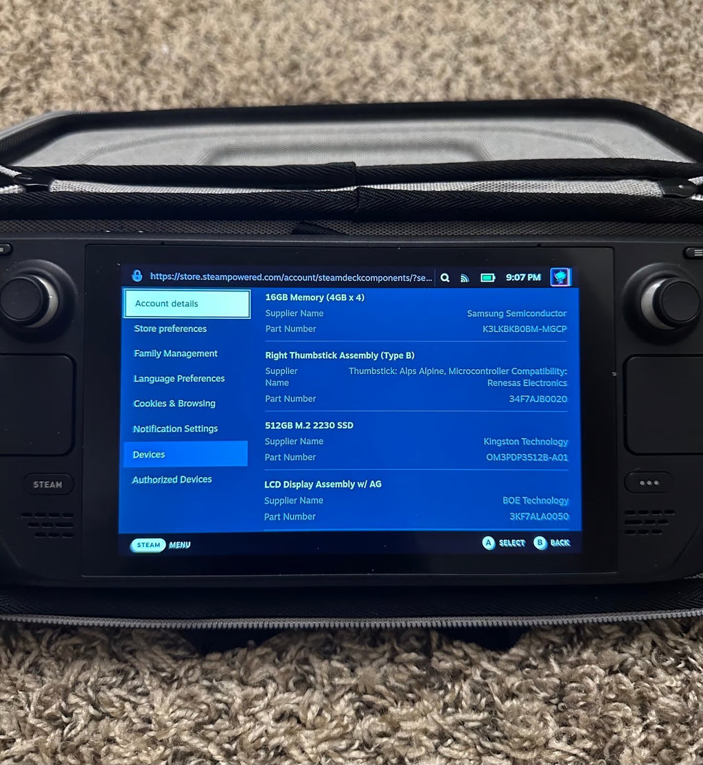 Steam Deck 512GB LCD 2T11