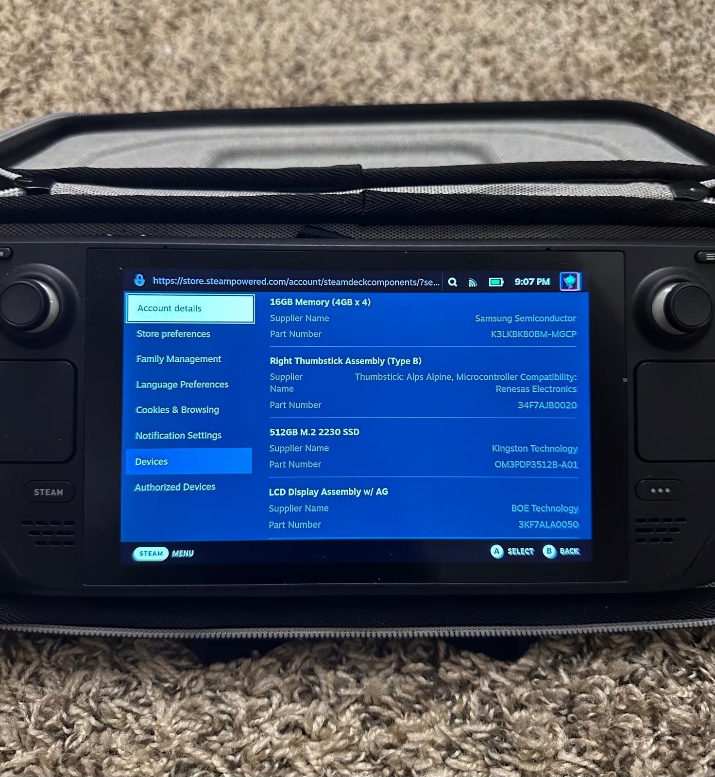 Steam Deck 512GB LCD 2T11