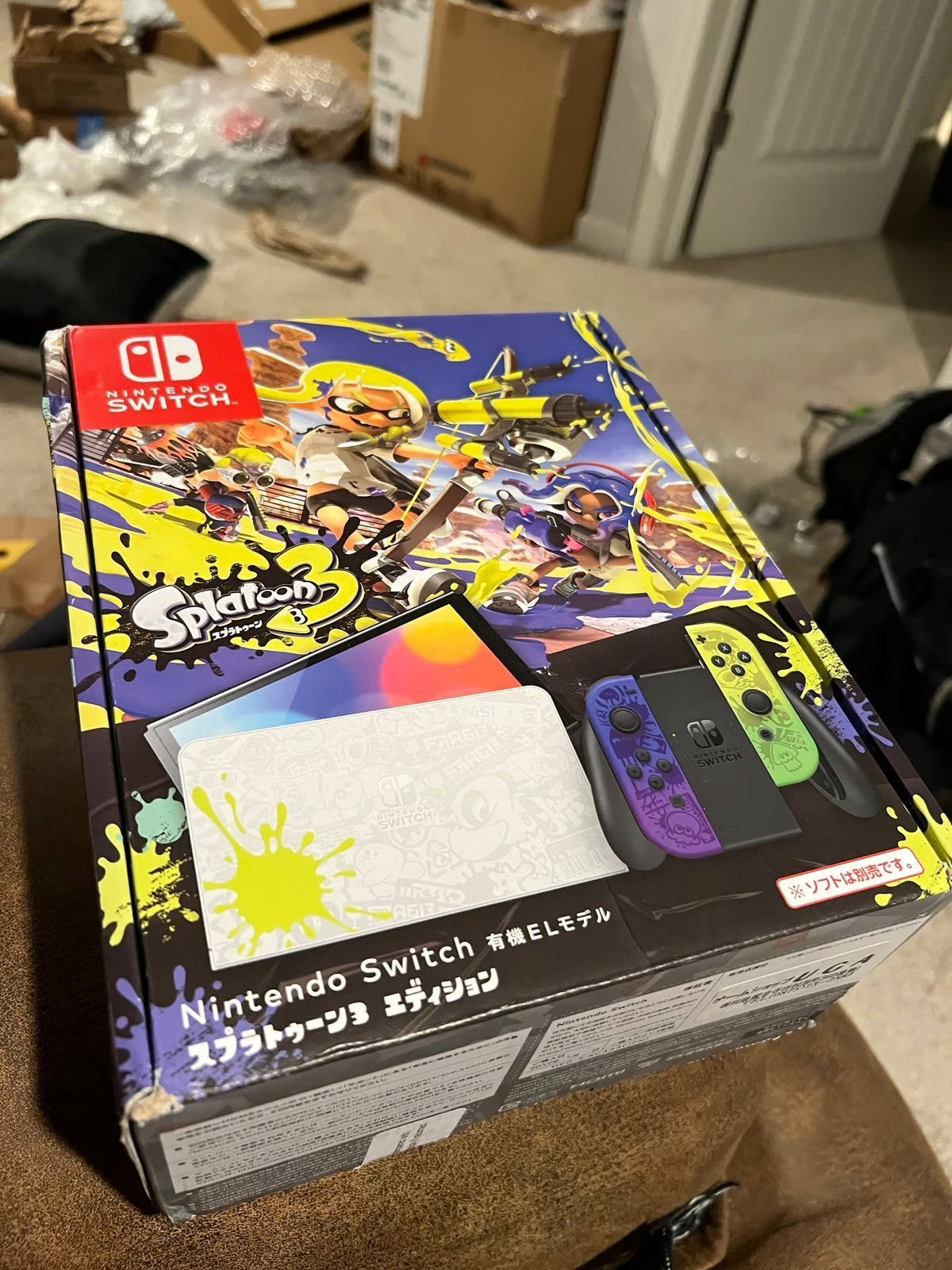 Nintendo Switch OLED Splatoon Edition 3L53