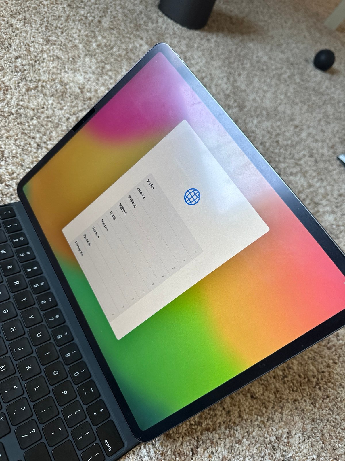 iPad Pro 12.9-inch 1 TB Wi-Fi + Cellular 4th gen UNLOCKED Space Grey 1Q83