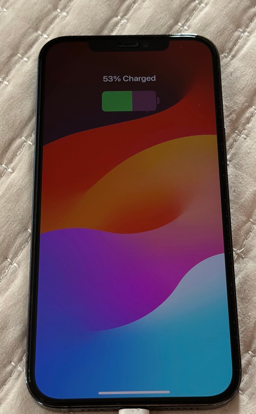 Apple iPhone 12 Pro Max 256 GB in Pacific Blue 8X21