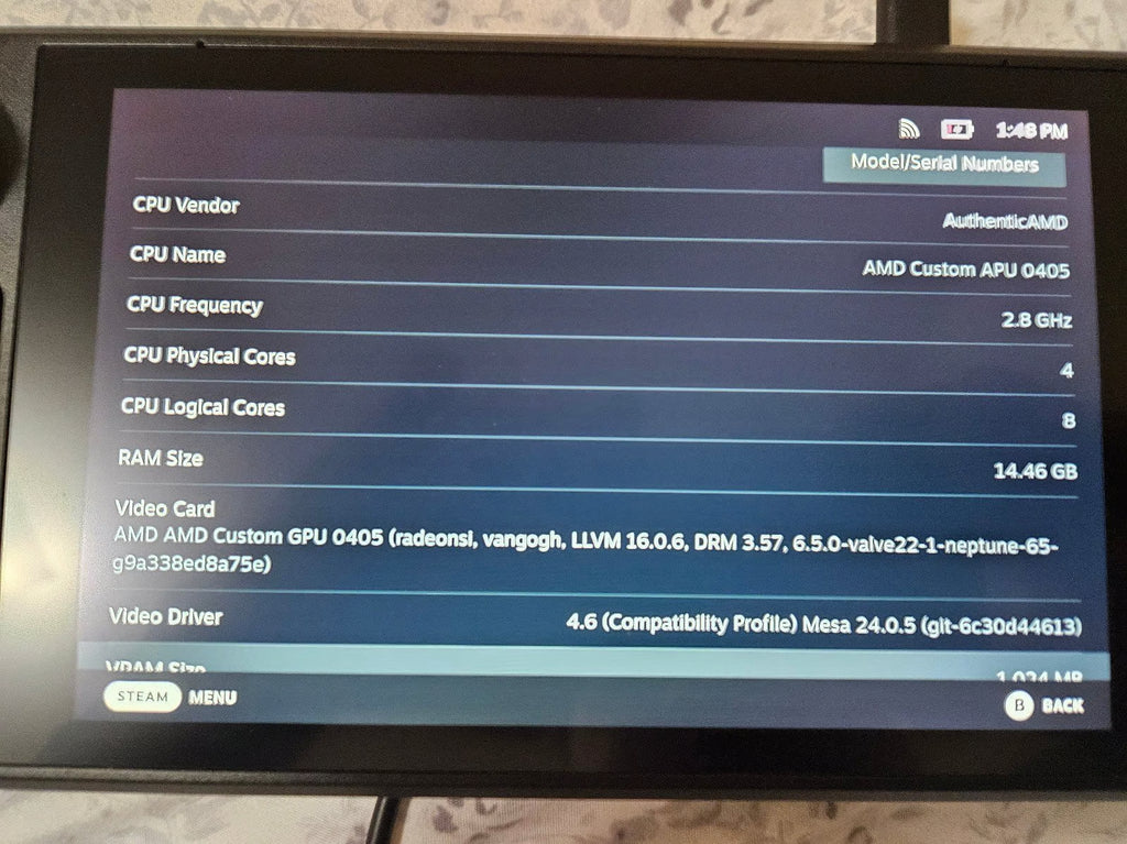 Steam Deck 512gb LCD 1P57