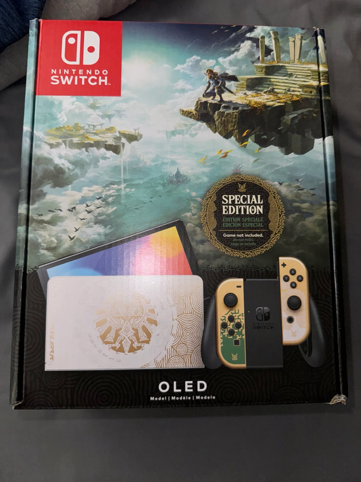 Nintendo Switch OLED Model The Legend of Zelda: Tears of the 3H72