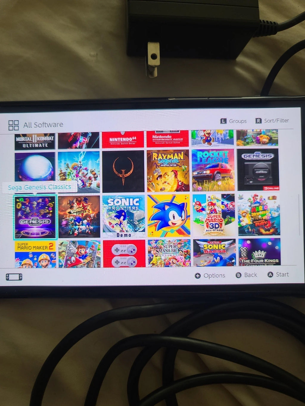 Nintendo Switch Oled model with lots of Games 6T13