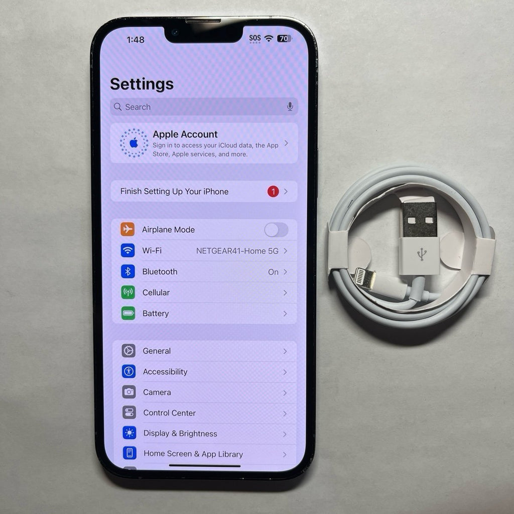 Apple IPhone 13 Pro Max 256GB Unlocked ~ Battery Health 100% 8Y72