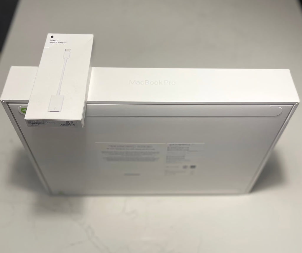 (Unopened) 16-inch MacBook Pro with Apple M3 Pro Chip + USB-C to USB adapter 9Y81