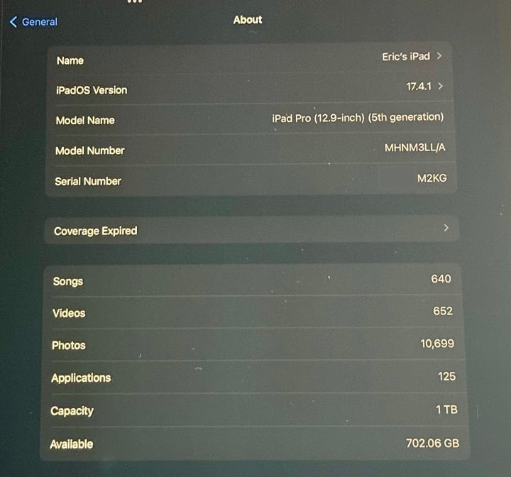 iPad Pro 12.9"" (5th generation - M1 - 1TB Storage) with SmartFolio 8R73